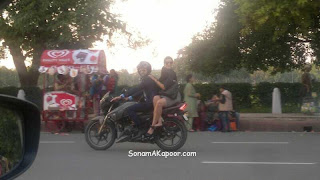 Sonam Kapoor and Ayushman at YRF next movie on location stills