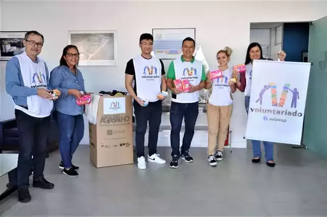 Sabesp arrecada mais de 1.300 itens de higiene feminina em campanha para Dignidade Menstrual