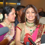 Actress Shilpa Shetty Raj Kundra Marriage reception Photos