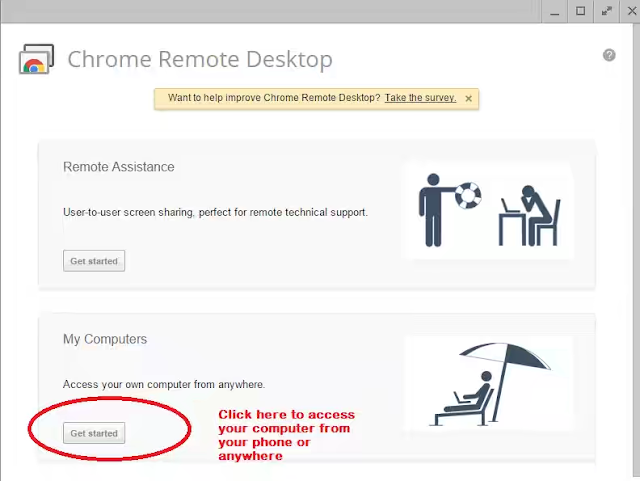 Control Your PC Via Your Android Phone using Google chrome remote desktop-2015 remote access