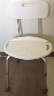 picture of a shower chair 