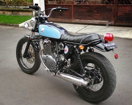 88 Gambar modifikasi motor cb 100 150 chopper klasik ala 