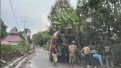 Proyek Drainase Jalan Lingkar Pelang Kenidai Dipertanyakan, Lantaran ?