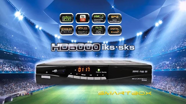 SMARTBOX 5000 HD NOVA ATUALIZAÇÃO MODIFICADA KEYS 58W - 16/08/2016