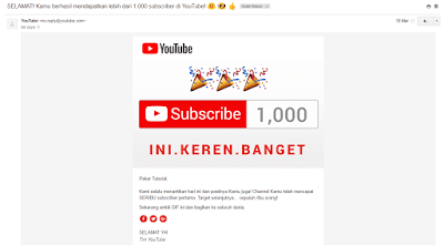 Cara mendapatkan 1000 subscribe dengan cepat dan aman