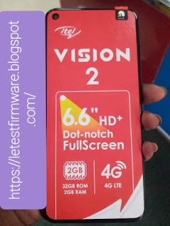 Itel vision 2 l6503 firmware flash file.(no without password)