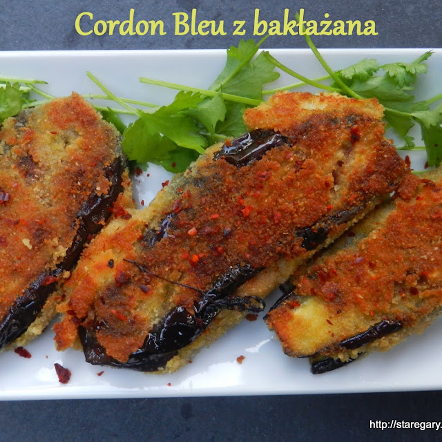 Cordon Bleu z bakłażana