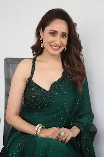 Pragya Jaiswal Stuns in Elegant Outfit at Daaku Maharaj Press Meet
