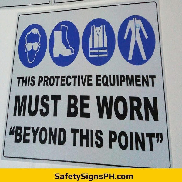 PPE Sign Philippines