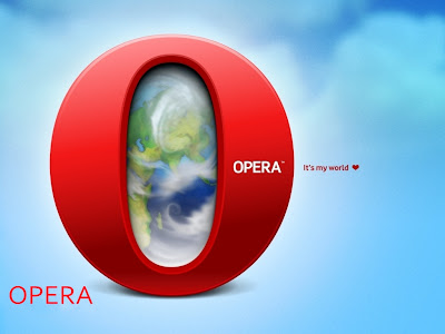 Opera Internet Browser Standard Resolution Wallpaper