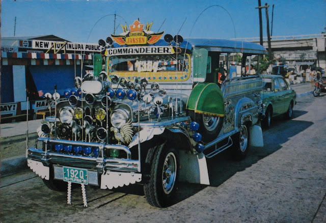 Jeepney in Muntinlupa postcard