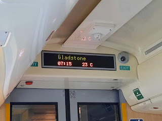 Train carriage information