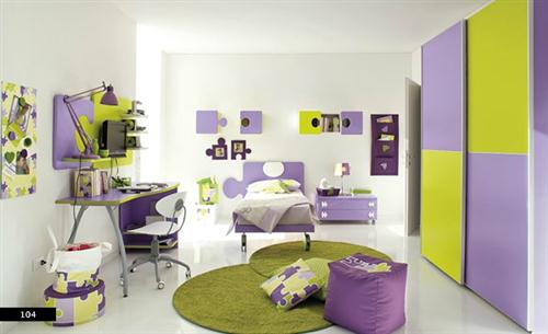 Interior Design Bedroom Purple