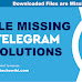 How to Fix Telegram File Missing problem in Device storage