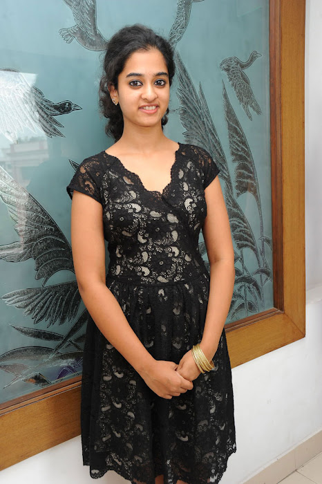 nanditha in black dress hot photoshoot