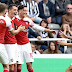 Premier League: Ozil And Xhaka On The Scoresheet As Arsenal Beat Newcastle