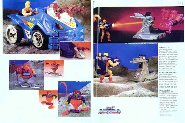 1987 catalogo Mattel Masters of the Universe