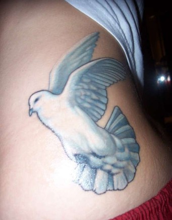 Dove tattoos are popular among peace lovers People use dove tattoos as in