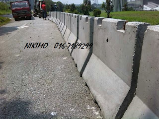 concrete road barriers selangor