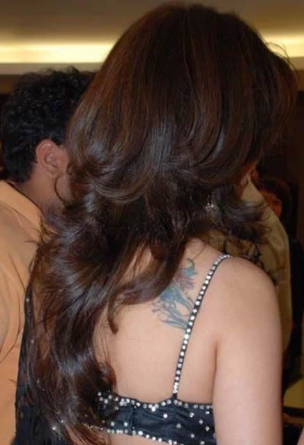 Urmila Matondkar has been spotted with a single tattoo design located on her