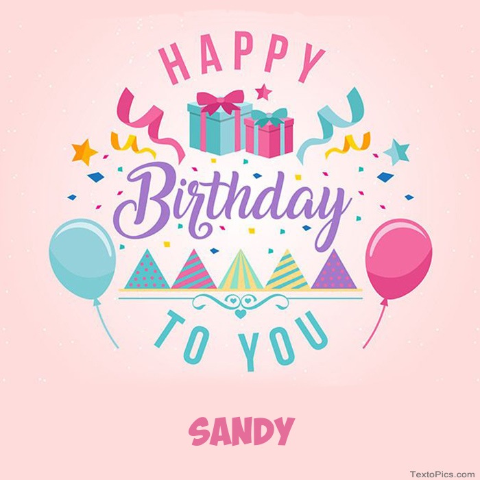 happy birthday sandy image