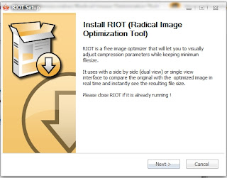 Memperkecil Size Gambar Tanpa Menurunkan Kualitas Menggunakan Radical Image Optimization Tool (RIOT)