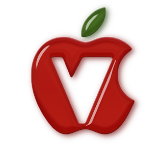Abecedario en Manzanas. Alphabet in Apples.