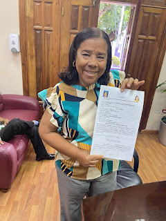 Ñiñin formaliza inscripción de su candidatura a diputada