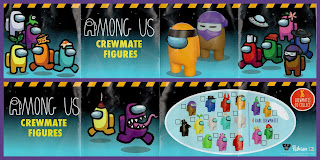 Among Us; Blind Bag; Collectable Figures; Crewmate Figures; Gaming Figurines; Imposter Among Us; Innersloth; PVC Figurines; Series 1 Among Us; Sinco Creations; Singleton Trading; Small Scale World; smallscaleworld.blogspot.com; There Is 1 Imposter Among Us; Toikido; Toy Kiddo;