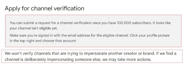 not eligible for verification