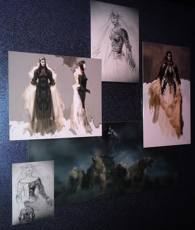 Narnia White Witch concept sketches