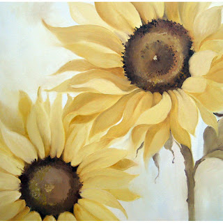 Sunflower Framed Wall Art Sticker
