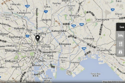 Kyu Tokyo Music School Hall Location Map