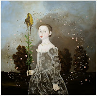 Senhorita Bee - Anne Siems e suas pinturas com figuras transparentes 