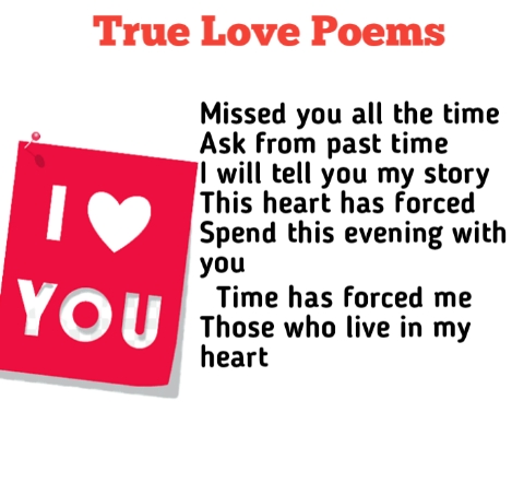 true love poems from the heart