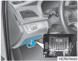 Instrument panel fuse panel