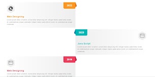 How to Make Responsive Timeline Using HTML and CSS? - Responsive Blogger Template