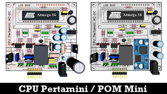 Membuat Pertamini Atau POM Mini Menggunakan Atmega 16