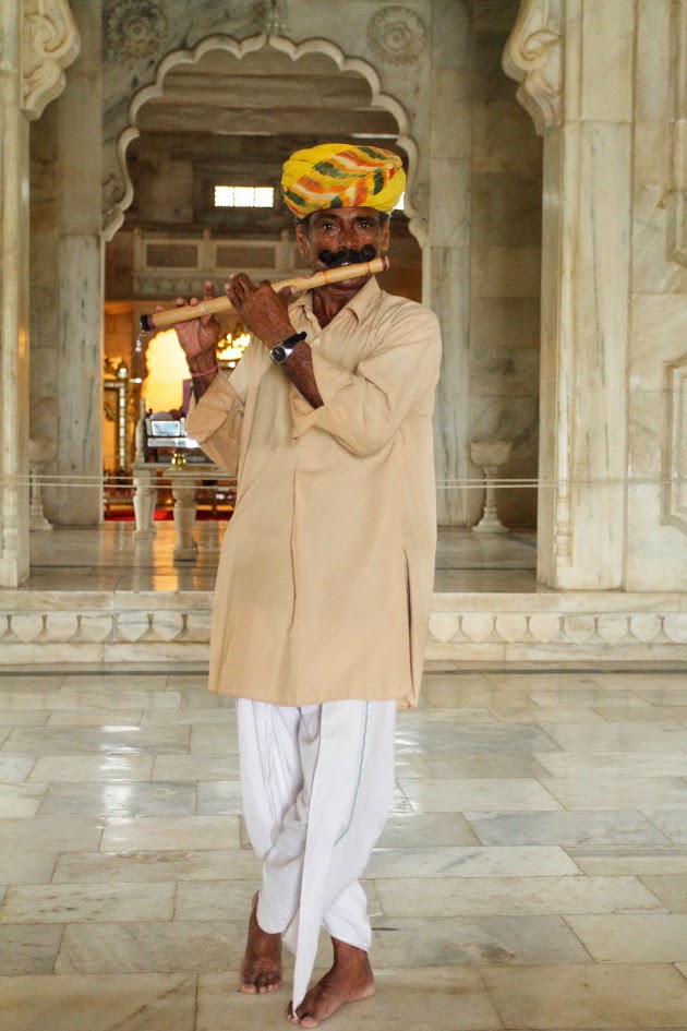 Flute Artist at Jaswant Thada, Jodhpur