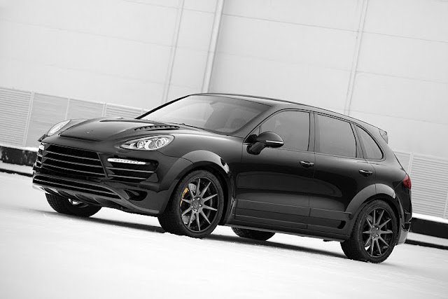 2011 porsche cayenne vantage 2 front side view 2011 Porsche Cayenne Vantage 2