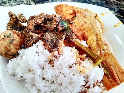 Asam Pedas Ikan Merah Menu Lunch