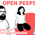 Open Peeps | libreria gratuita di illustrazioni disegnate a mano