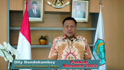 Sukseskan Paskah Nasional 2022 di Talaud, Gubernur Olly Dondokambey Minta Topangan Doa