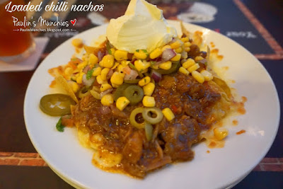 Loaded chilli nachos - MorganField's at Star Vista - Paulin's Munchies