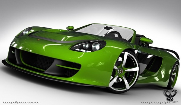 Porche Carrera GT Racing Concept Modification