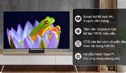 Các dòng tivi Samsung có công nghệ hình ảnh mới nhất