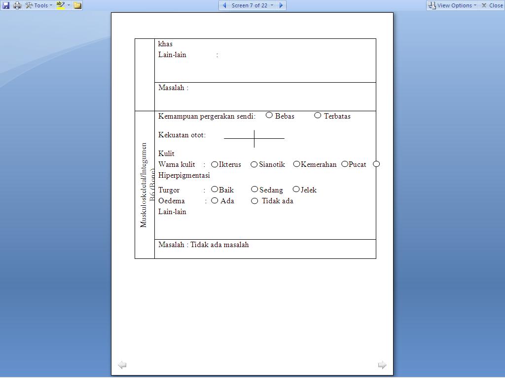 Power point KU: Format Pengkajian Askep Maternitas