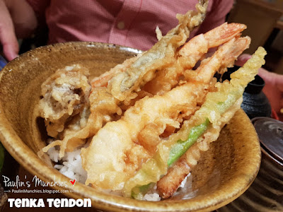 Tenka tendon - Tempura Tsujiki Tenka at Wisma Atria Orchard - Paulin's Munchies