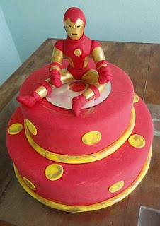 Tortas Iron Man, parte 2