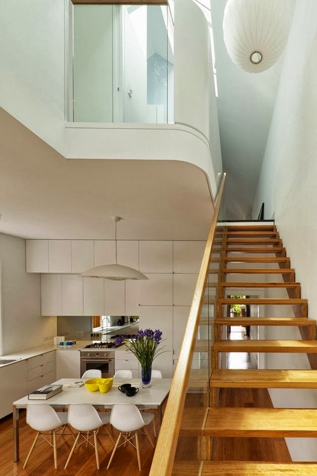 Rumah Sederhana Terbuka Dua  Lantai  Desain Rumah Modern 
